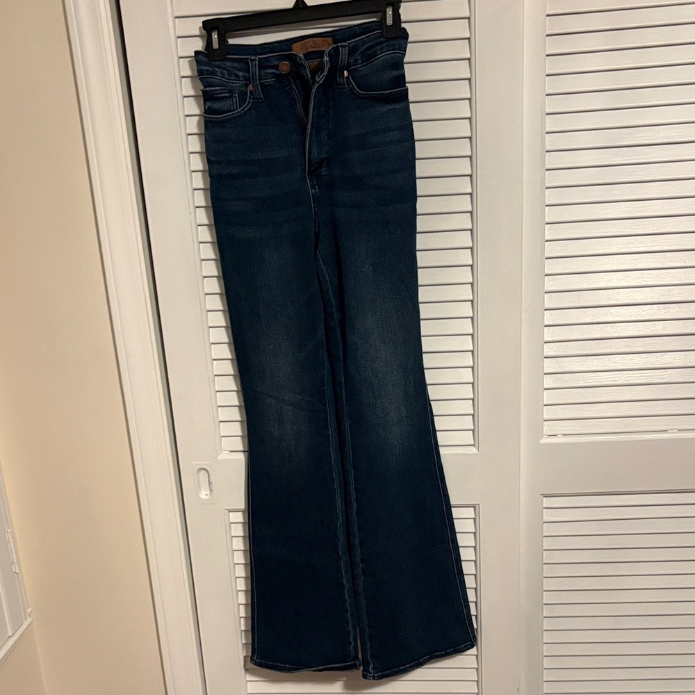 Judy Blue Deep Indigo Flare Jeans